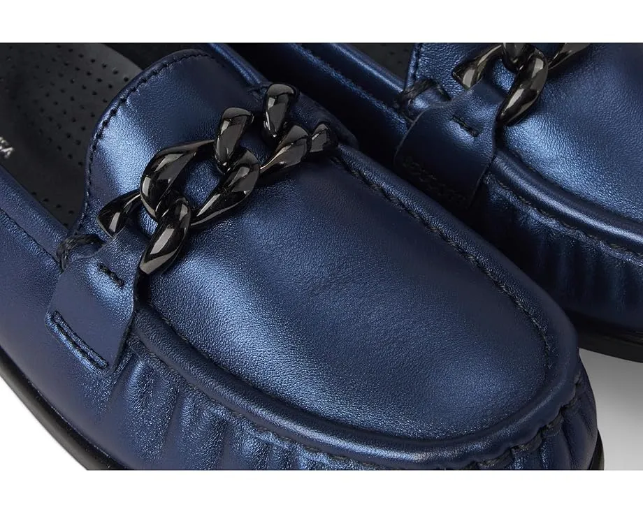 Лоферы SAS Metro Link Comfort с цепочкой и мокасиновой конструкцией