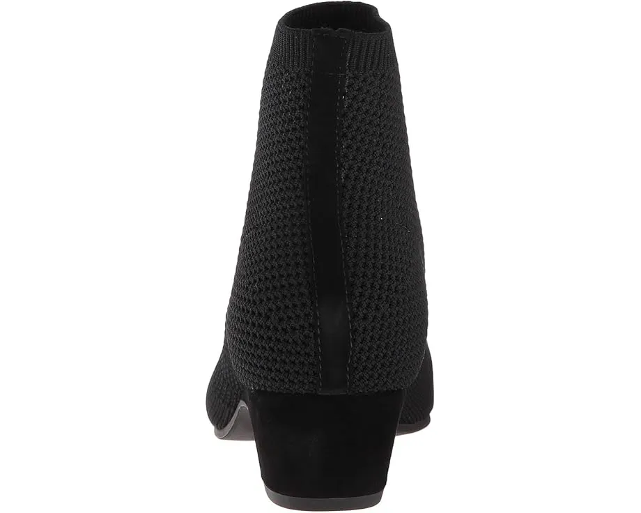 Ботильоны Eileen Fisher Purl на каблуке с верхом из стрейч-трикотажа и замши