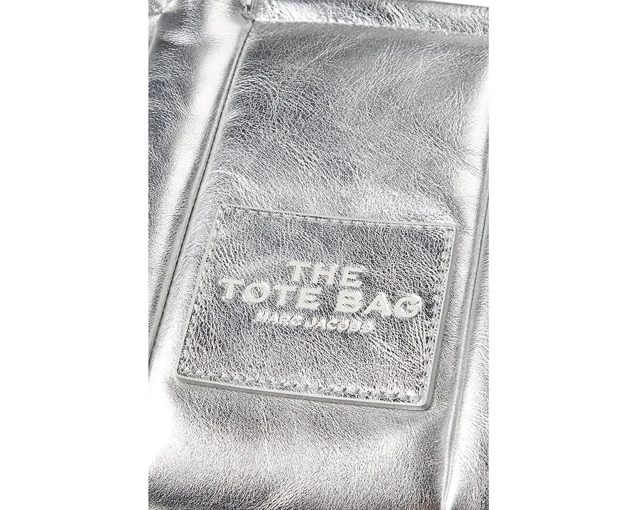 Маленькая сумка-тоут Marc Jacobs The Small Tote с логотипом и съемным ремнем