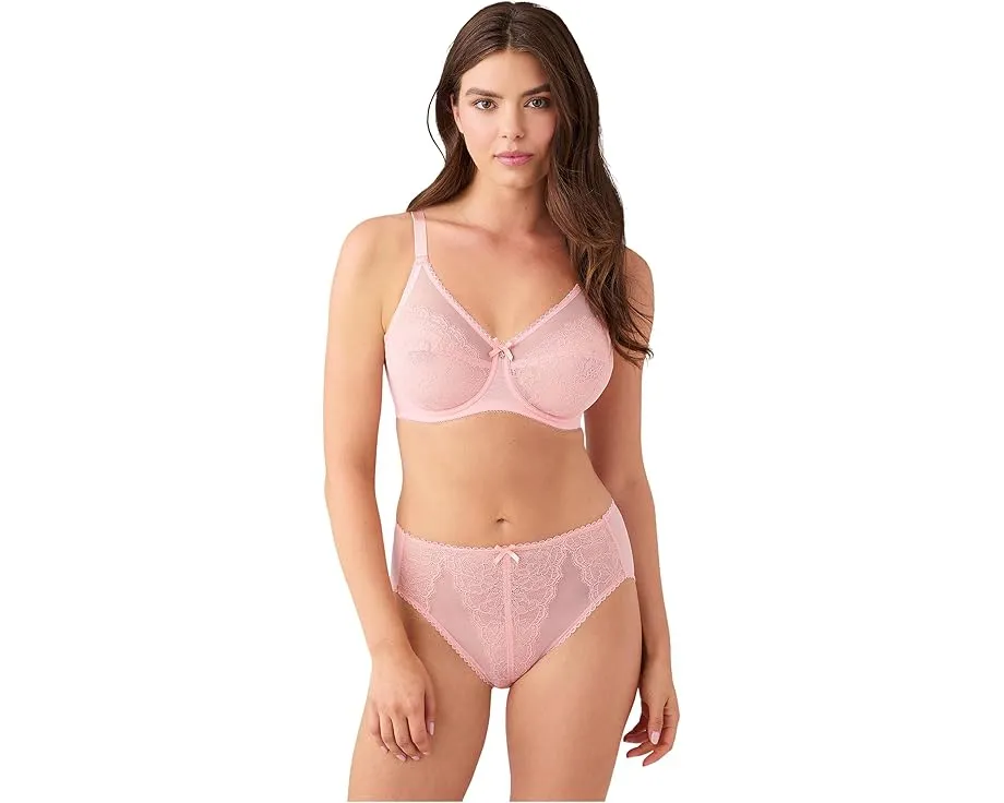 Бюстгальтер Wacoal Retro Chic с кружевом для полной груди