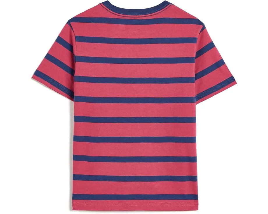 Детский полосатый топ из хлопкового джерси Polo Ralph Lauren