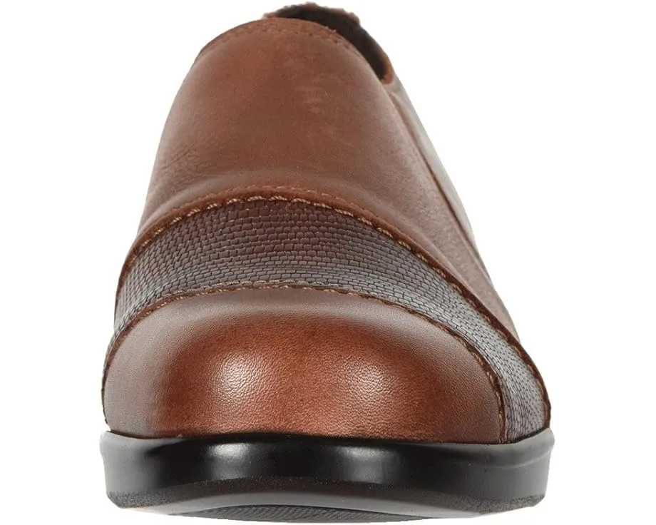 Мокасины SAS Nora слип-он с тиснением под кожу рептилии