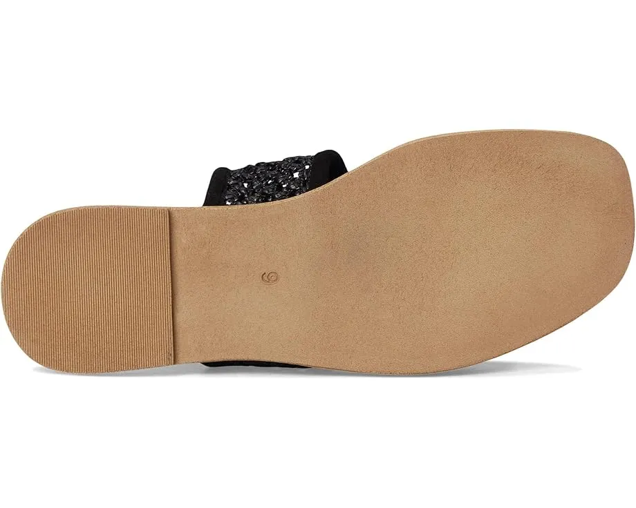 Сандалии-слипоны Seychelles Water Lilly Suede Slide с двумя плетеными ремешками