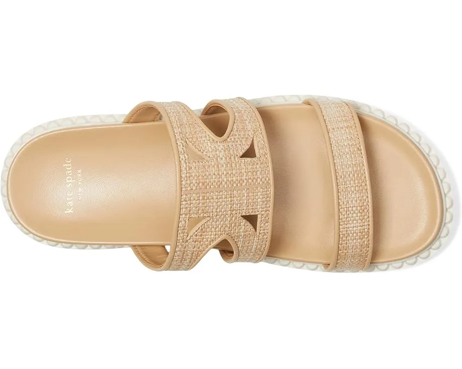 Спортивные сандалии Duo Raffia из кожи с открытым круглым носком