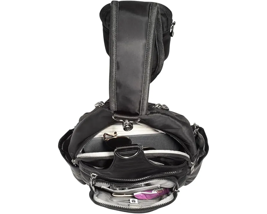 Слинг сумка Baggallini Central Park Large с карманом для телефона на ремне