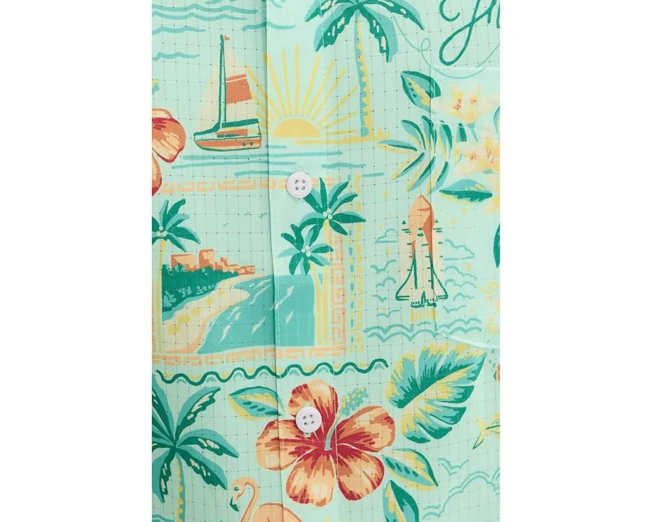 Рубашка Tommy Bahama Bahama Coast Florida Fun с перфорацией и цветочным принтом