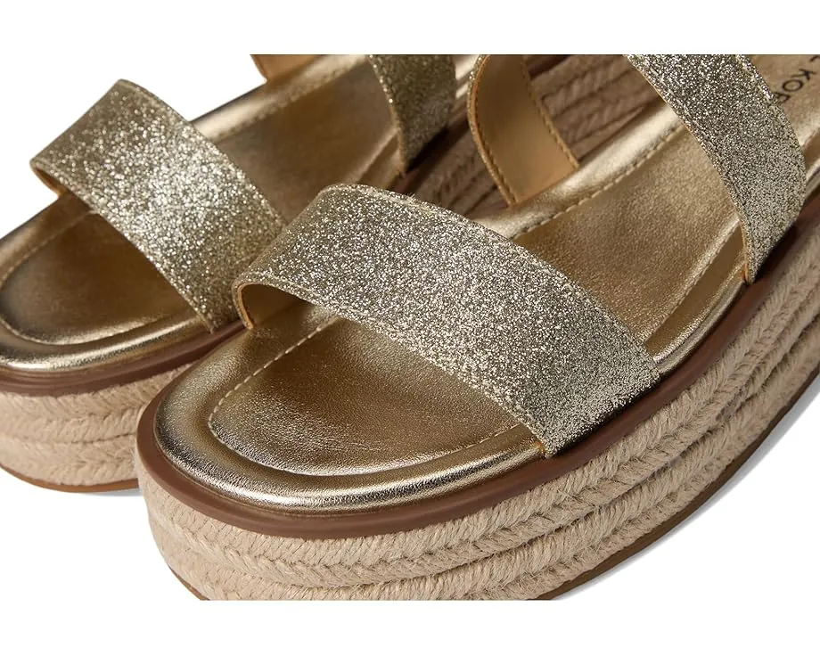 Босоножки MICHAEL Michael Kors Espadrille на платформе с плетением