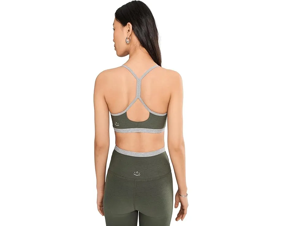 Beyond Yoga спортивный топ Spacedye Outlines Strappy Bra с ремешками