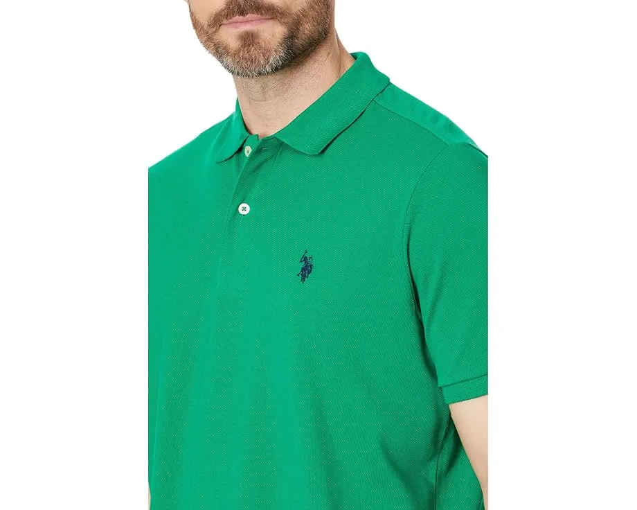 Поло U.S. POLO ASSN. из хлопкового пике с маленьким пони