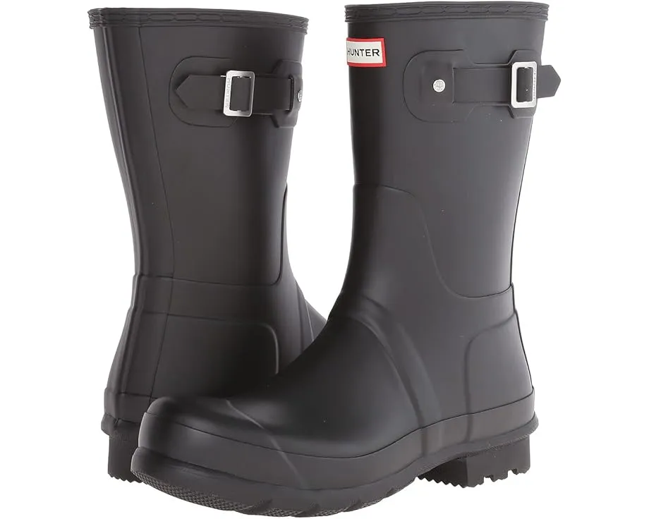 Короткие резиновые сапоги Hunter Original Short Rain Boots с губчатой стелькой