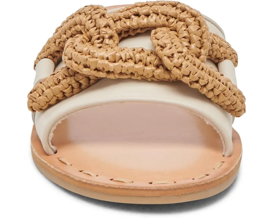 Сандалии Dolce Vita Desa с плетеным акцентом и стелькой из переработанного льна