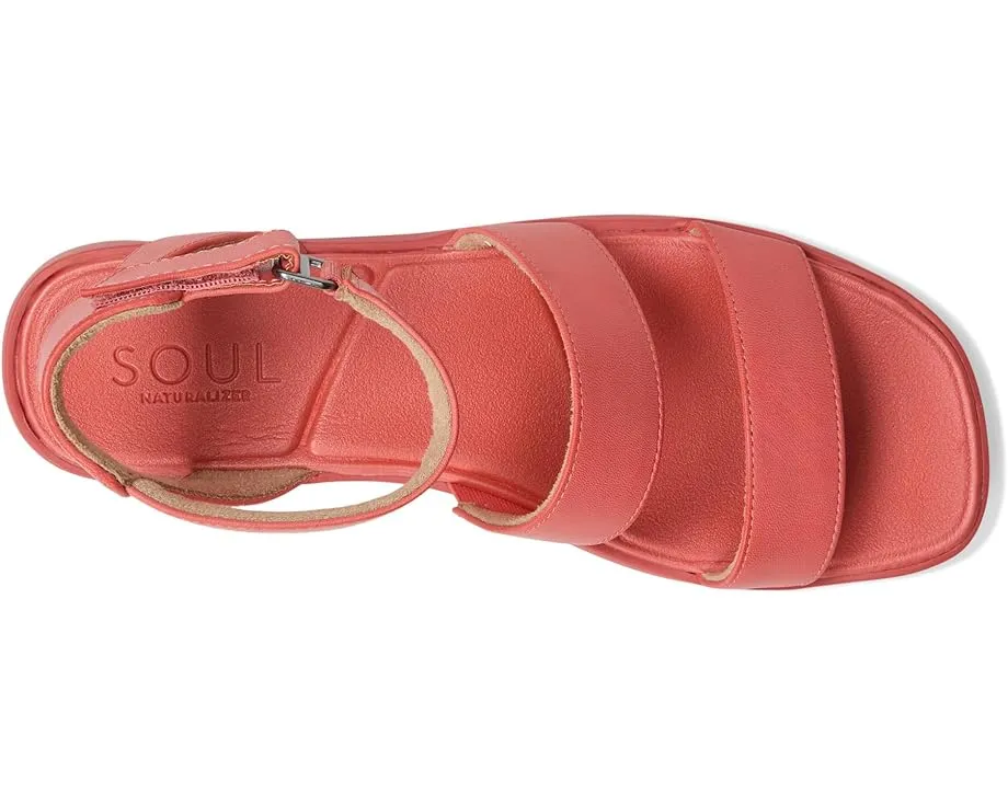 Сандалии SOUL Naturalizer Fiesta с ремешком на щиколотке и технологией Contourfit