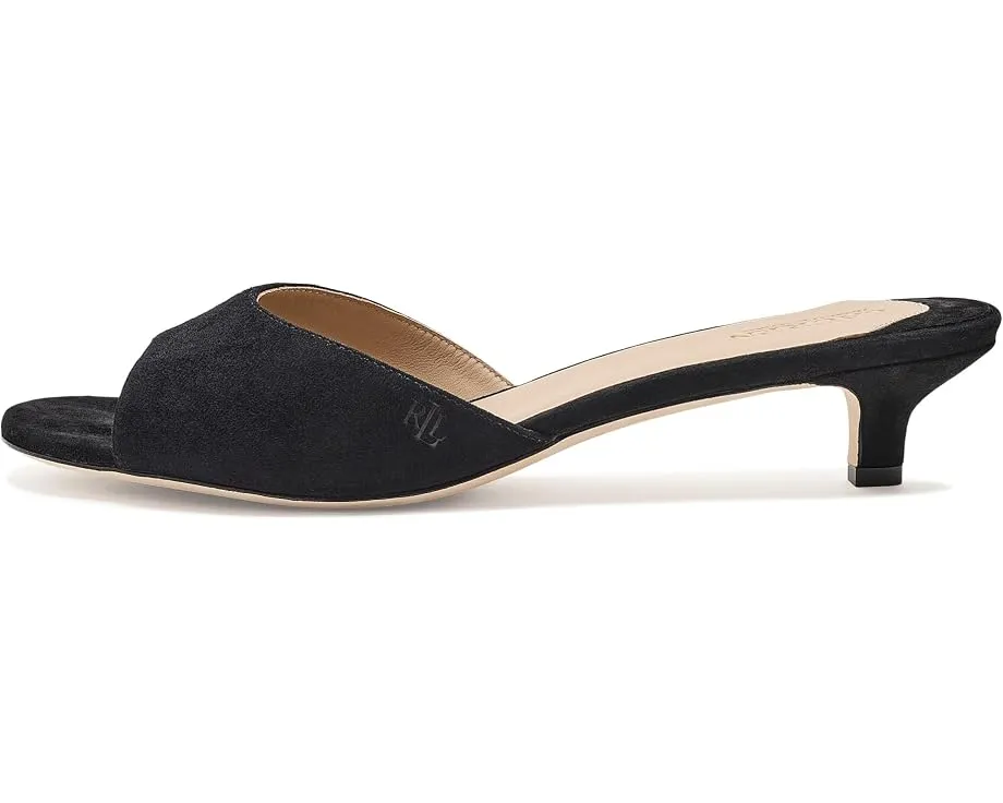 Босоножки Francesca Suede Mule замшевые бренда Lauren Ralph Lauren