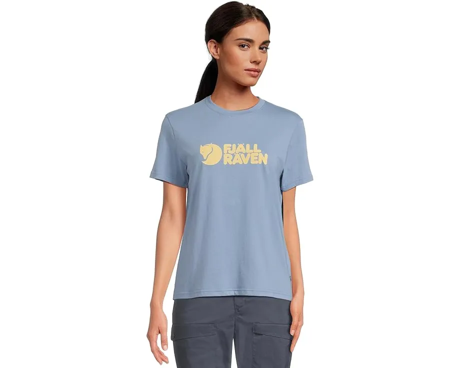 Футболка Fjällräven Logo Tee с логотипом из хлопка и полиэстера