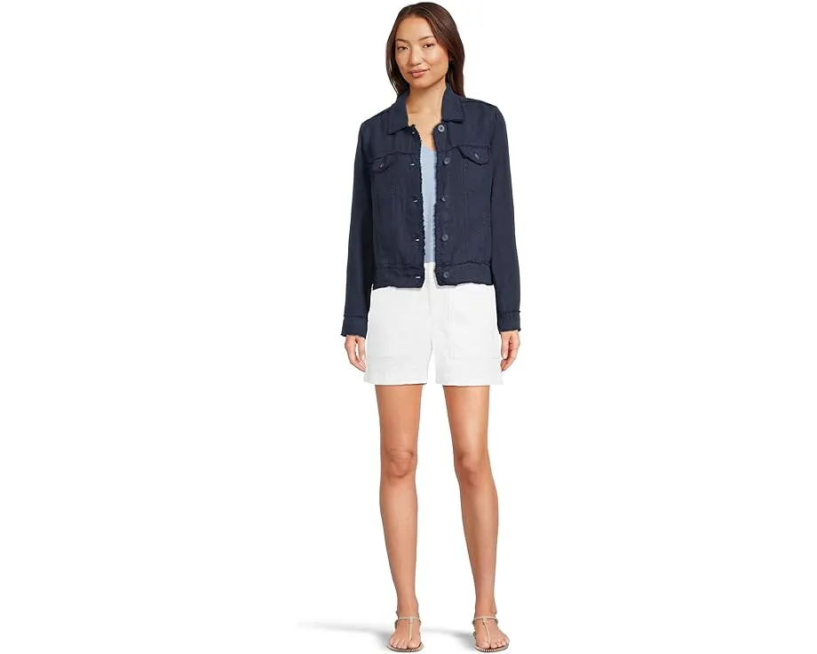 Tommy Bahama джинсовая куртка из льна с необработанным краем Two Palms