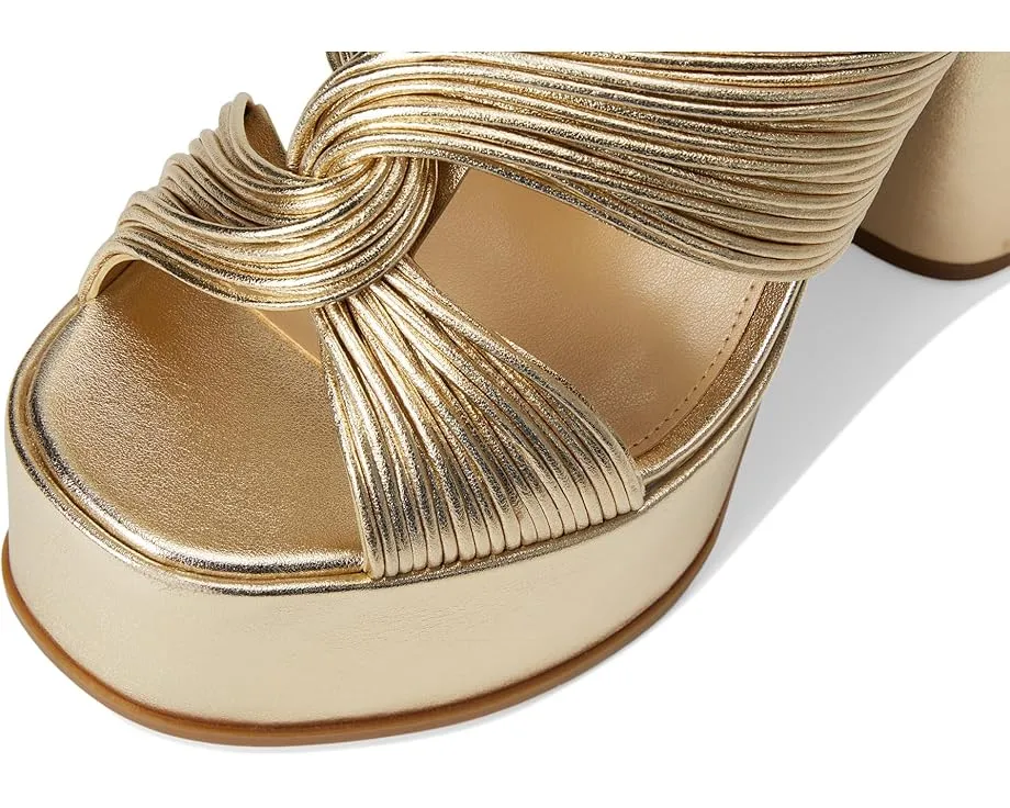 Сандалии Alessia на высокой платформе с ремешками и обернутым каблуком