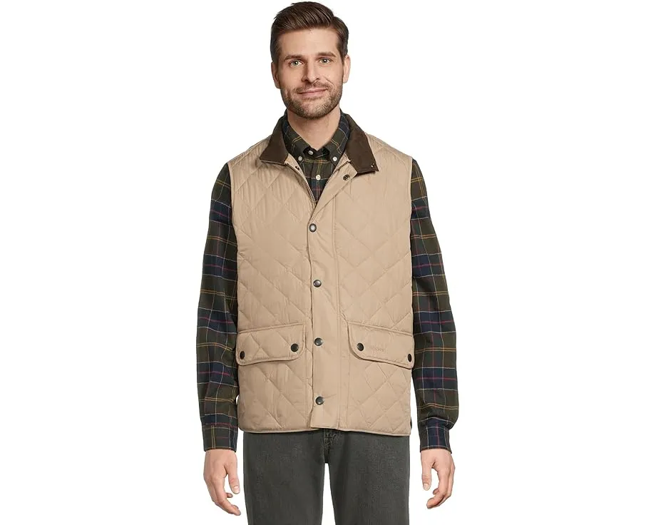 Жилет Barbour Lowerdale Gile с стежкой в ромб и накладными карманами