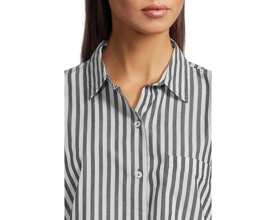 Рубашка Lilla P с цельнокроеным рукавом и пуговицами для дышащего комфорта