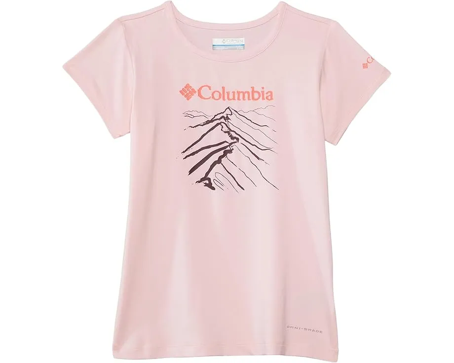 Футболка Columbia Tech Trail с коротким рукавом и принтом для детей