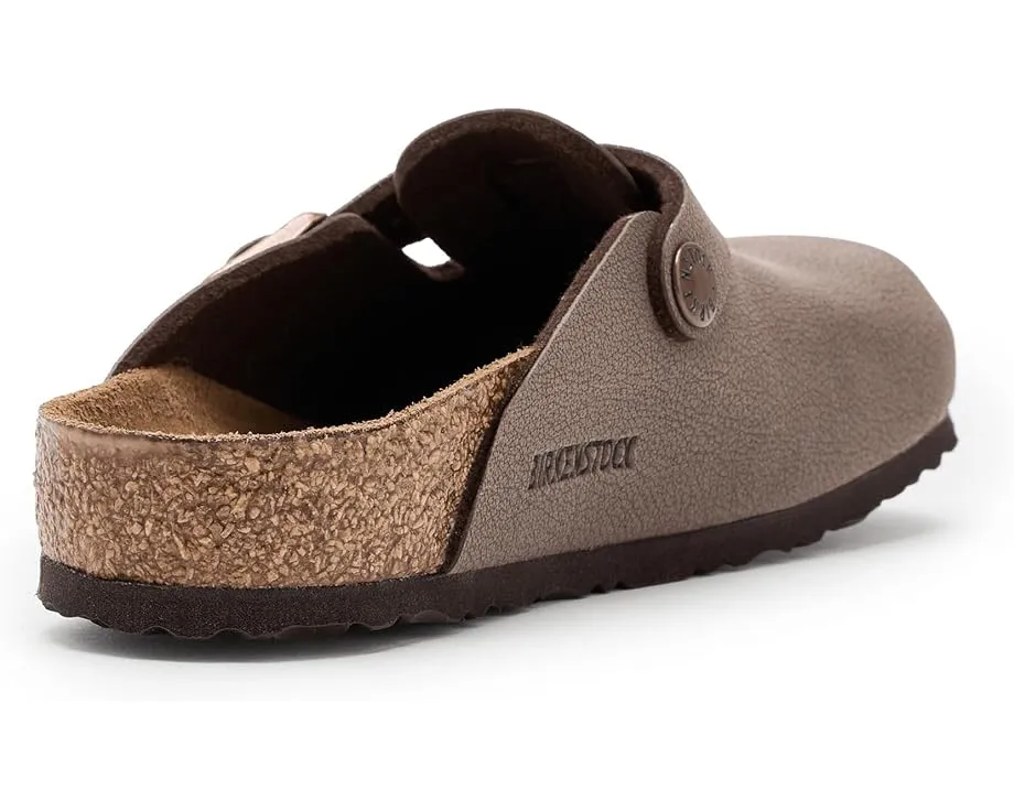 Детские сабо Birkenstock Boston из искусственной кожи с контурной стелькой