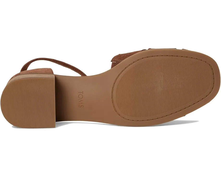 Босоножки Jaclyn Fisherman с плетеными ремешками и квадратным носком