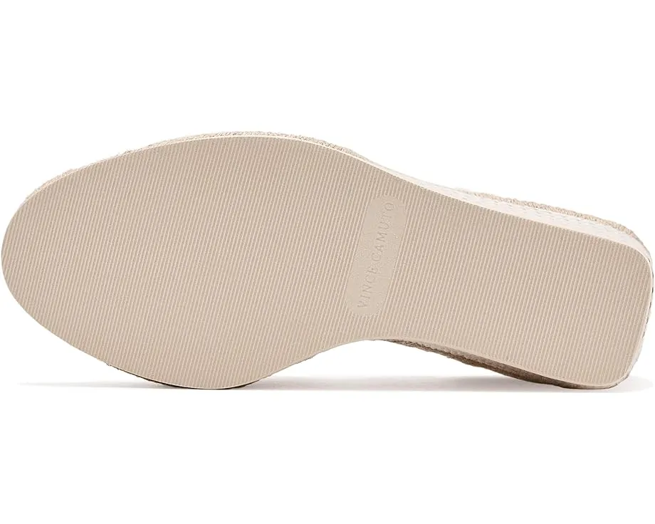 Босоножки-танкетки Bealie с плетеным верхом и шнуровкой Vince Camuto