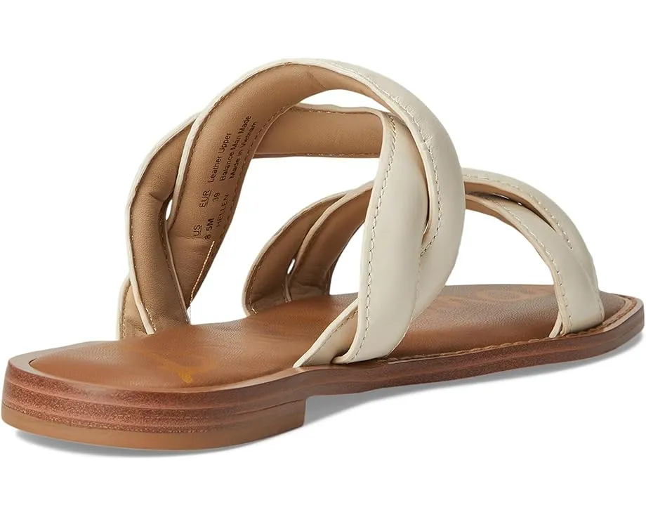 Сандалии Sam Edelman Hellen с плетеными ремешками и небольшим квадратным каблуком