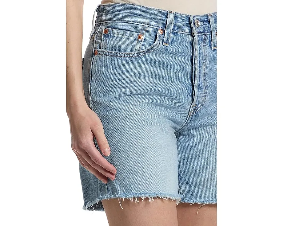 Шорты Levi's® Premium 501 Mid Thigh Light-Weight с высокой посадкой и пятью карманами