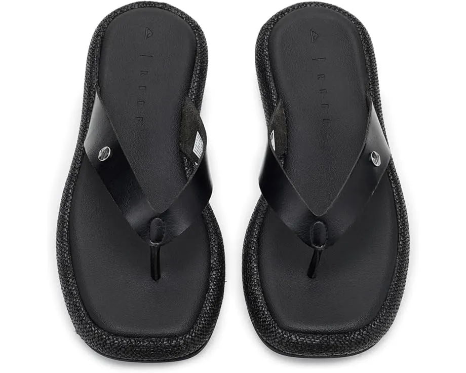 Сандалии Reef Sunset Low Maya с плетеной платформой и круглым носком