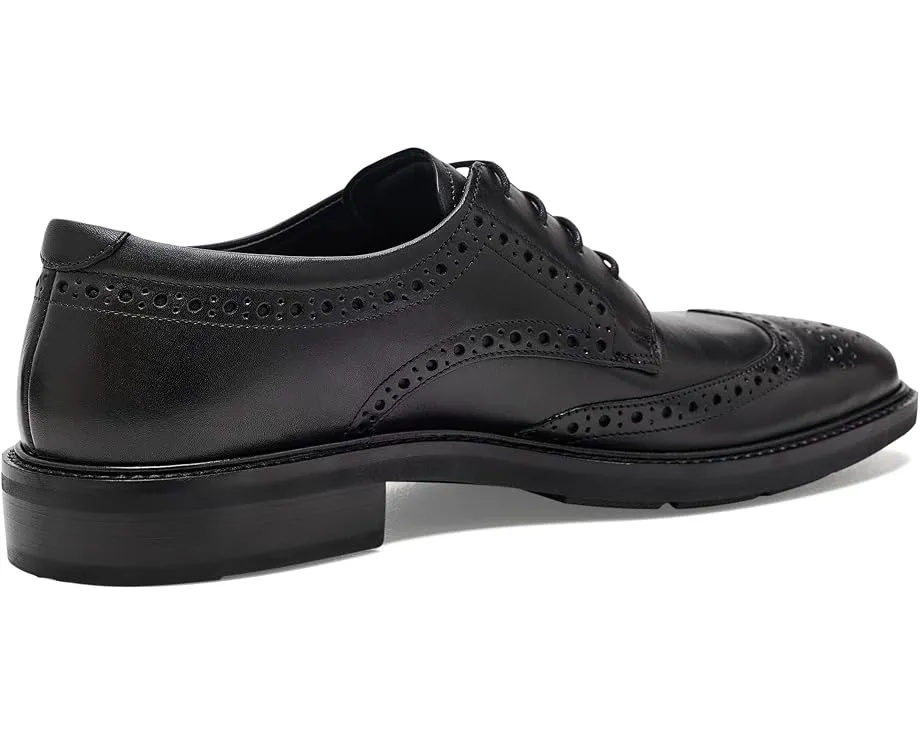 Оксфорды ECCO Prague Wingtip кожаные мужские