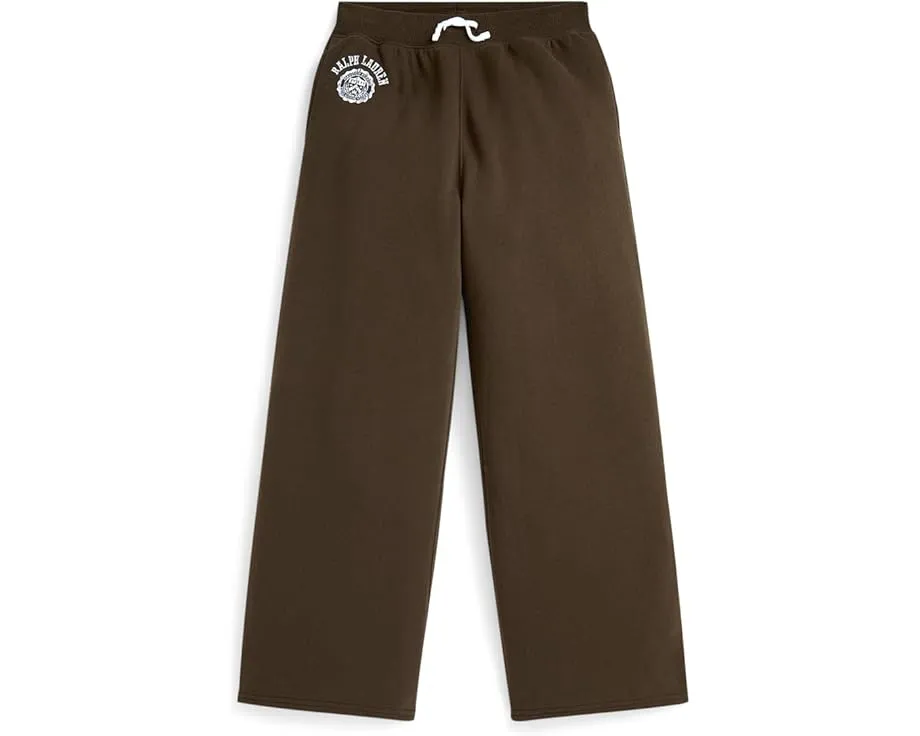 Широкие брюки из флиса с гербом Logo Crest для подростков Polo Ralph Lauren Kids