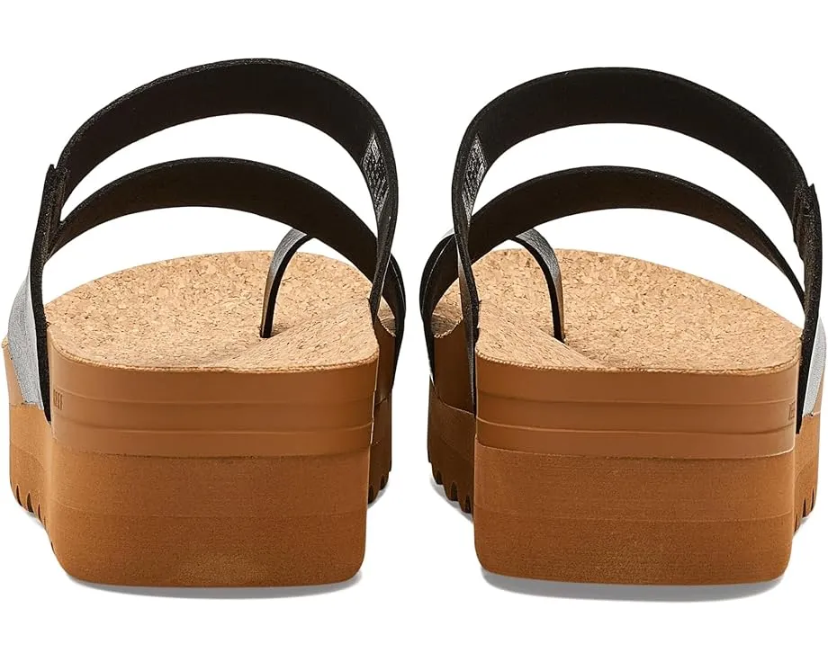 Сланцы Reef Vista Hi Layla с асимметричными ремешками и стелькой Vista