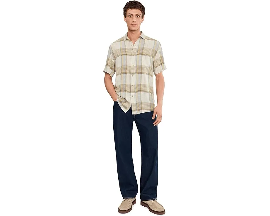 Рубашка Pendleton Dawson из льна с коротким рукавом