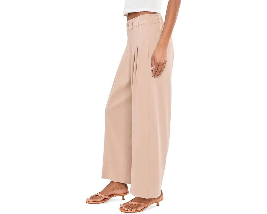 Liverpool Los Angeles брюки High-Rise Pleated Wide Leg с зауженным низом и складками