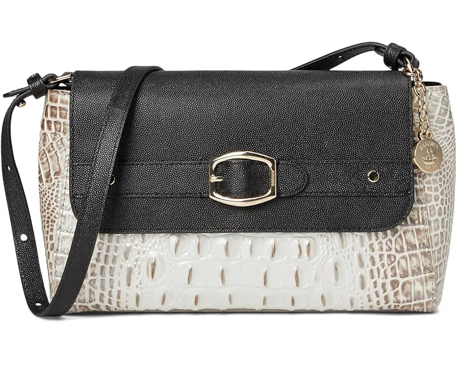 Универсальная сумка кроссбоди Jenah из мягкой кожи от Brahmin