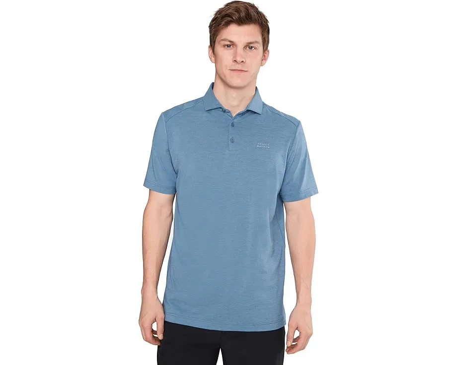 Polo футболка TravisMathew Heater Active с эластичной тканью и воротником