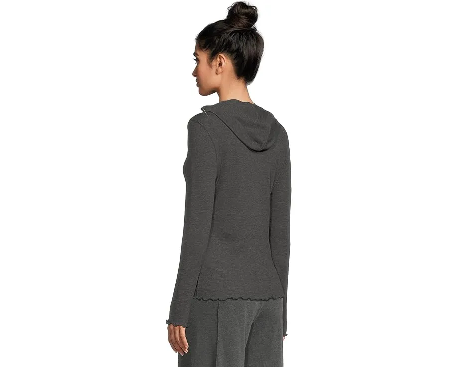 Лонгслив FP Movement Breathe Easy с капюшоном и рифленой фактурой