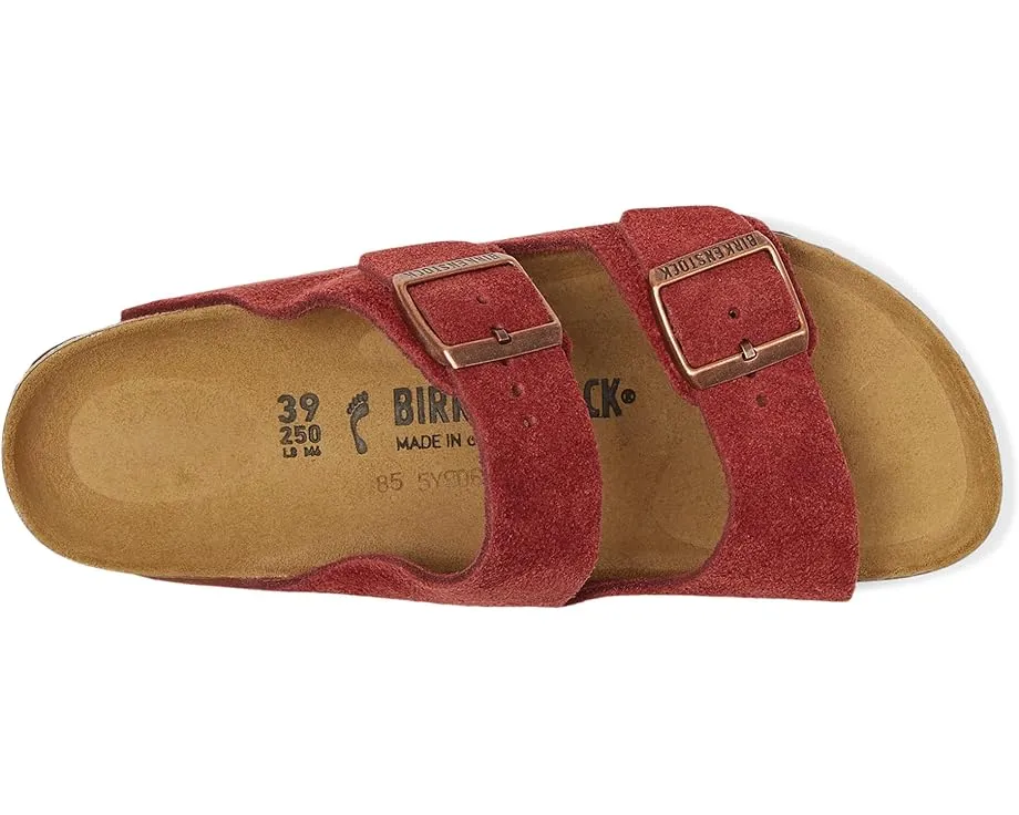 Сандалии Birkenstock Arizona из мягкой замши с анатомической стелькой