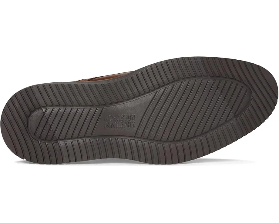 Johnston & Murphy туфли Upton Wingtip с перфорацией и стелькой с эффектом памяти