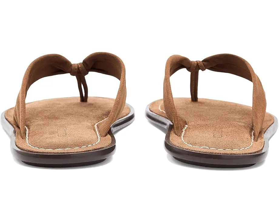 Сандалии Bernardo Salt из замши с ремешком между пальцев