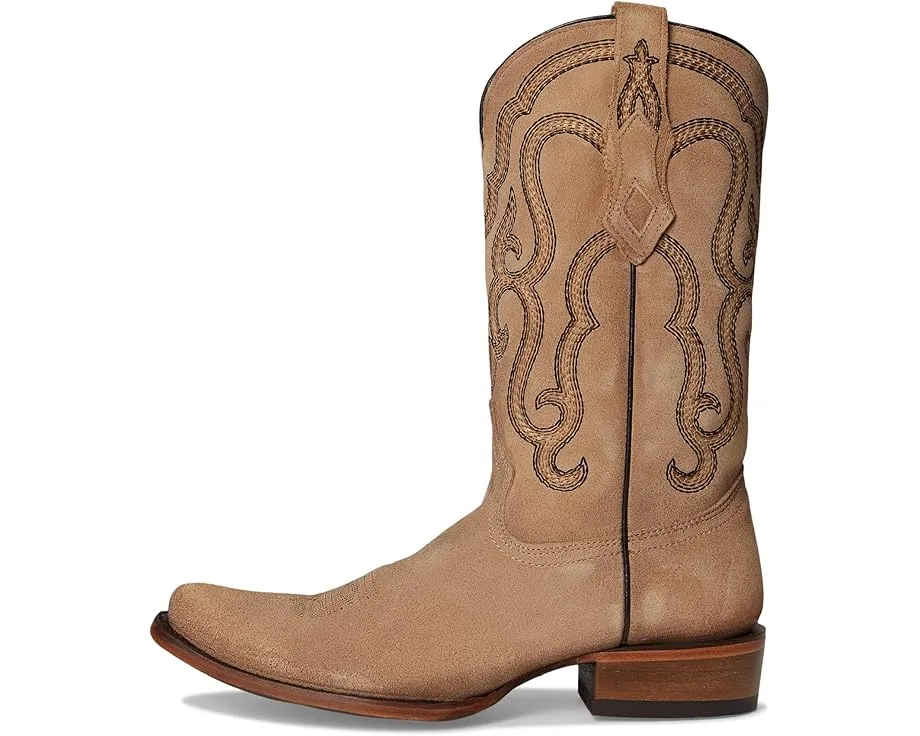 Сапоги Corral C4173 до середины икры с вышивкой и квадратным носком