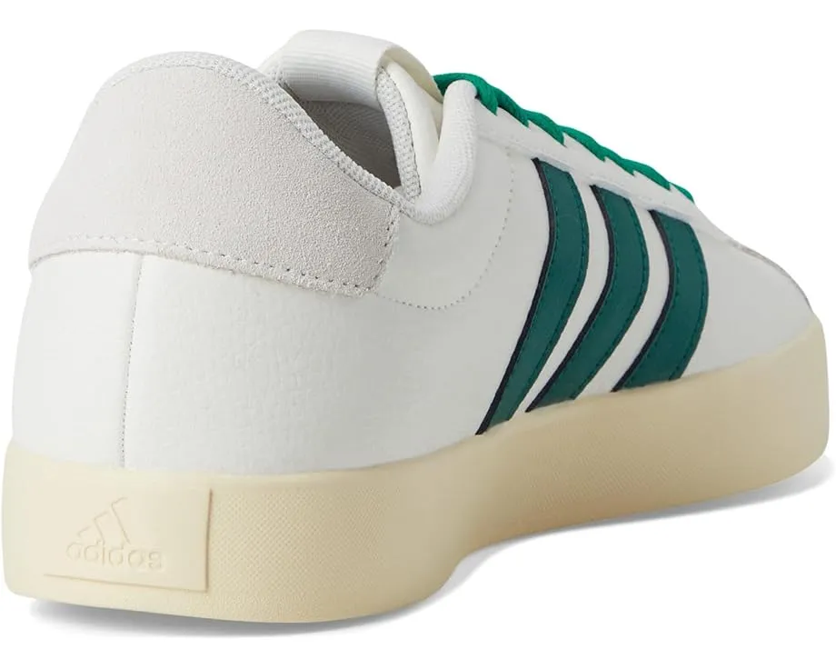 Кроссовки Adidas VL Court 3.0 с кожаным верхом и вулканизированной подошвой