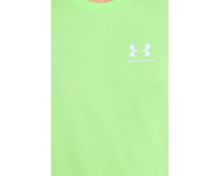 Under Armour майка без рукавов Logo Cutoff с круглым вырезом и длинным подолом