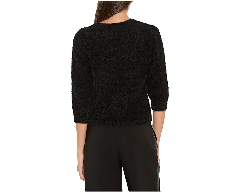 Свитер NIC+ZOE Cozy Chic с пушистой пряжей и объемными рукавами