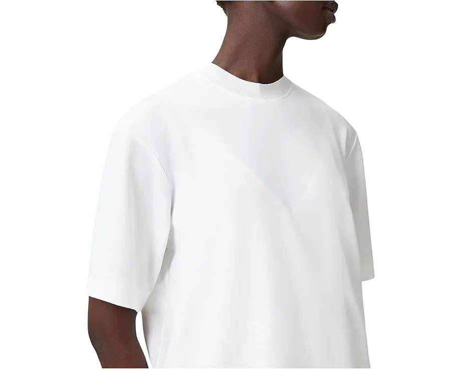 Платье-футболка AllSaints Jax Tee с отстегивающимся верхом