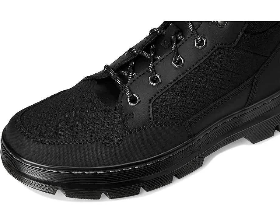 Кроссовки Dr. Martens Rakim Mk.02 высокие с верхом из премиальной кожи и переработанного холста