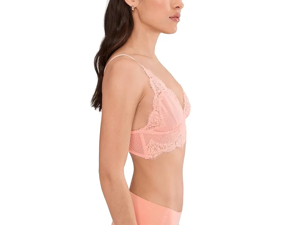 Free People Длинное бра Fiona с V-образным вырезом и треугольными чашками