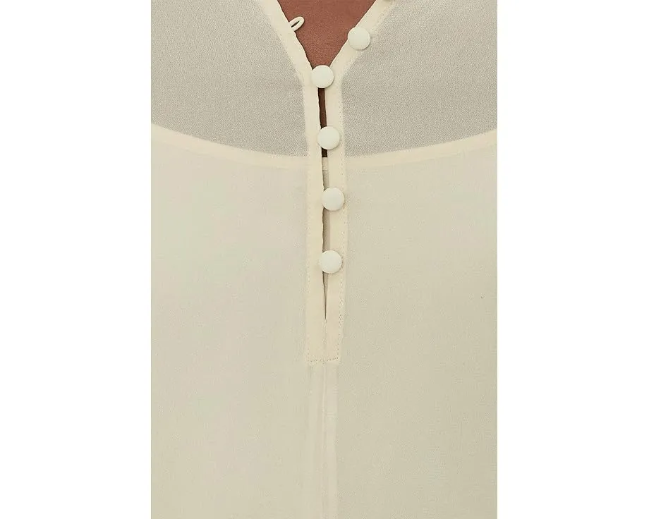 Блуза Sanctuary There She Goes из жоржета с рюшами на рукавах