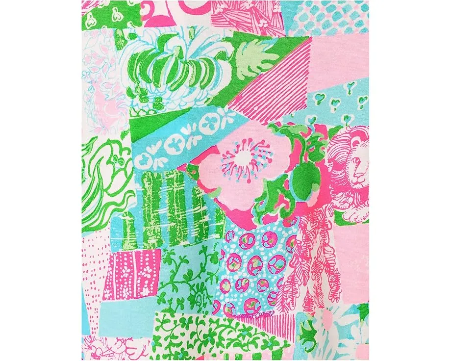 Платье Carey с коротким рукавом и высоким воротником от Lilly Pulitzer
