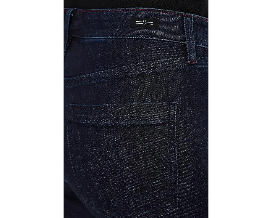 Джинсы Mid-Rise Kennedy Straight Jeans w/ Side Stitch Detail Liverpool Los Angeles прямого кроя